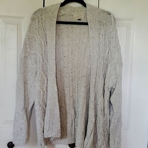 Chunky knit cardigan